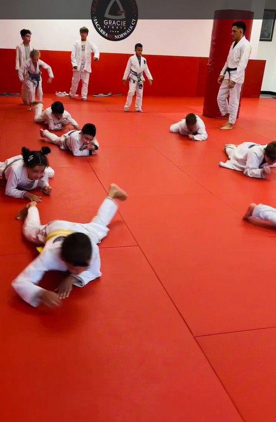 BJJ belt ceremony — click to play