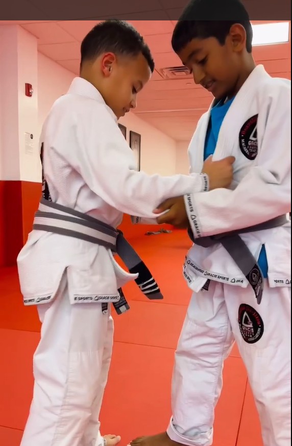 Parent testimonial — click to play